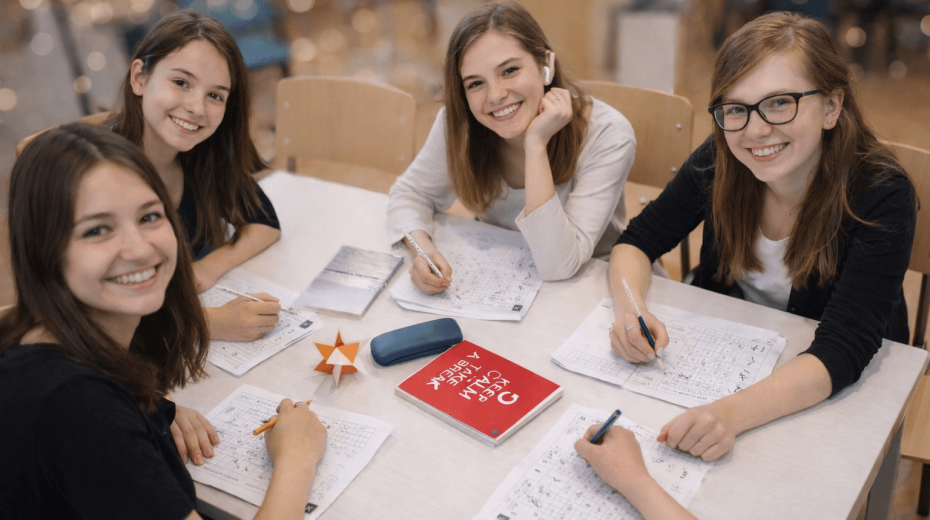 Atmosfera na zajęciach w szkole języka japońskiego ICHIGO®