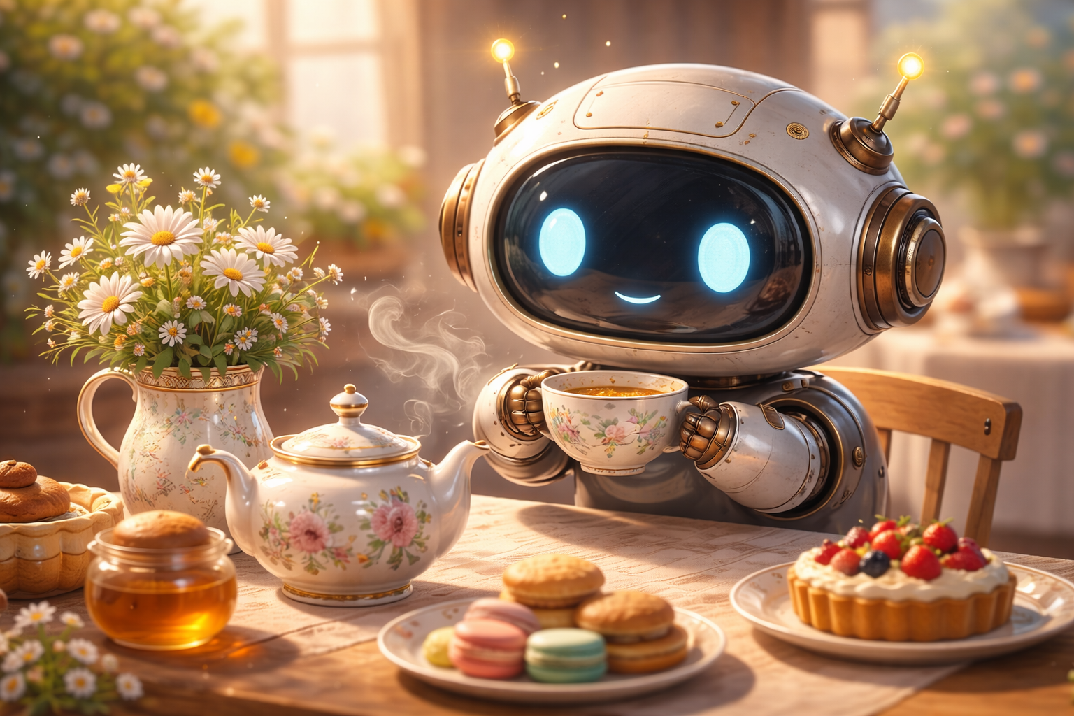 Herbatka z Prezesem ICHIGO® - prezentacja mini-robota z Japonii!