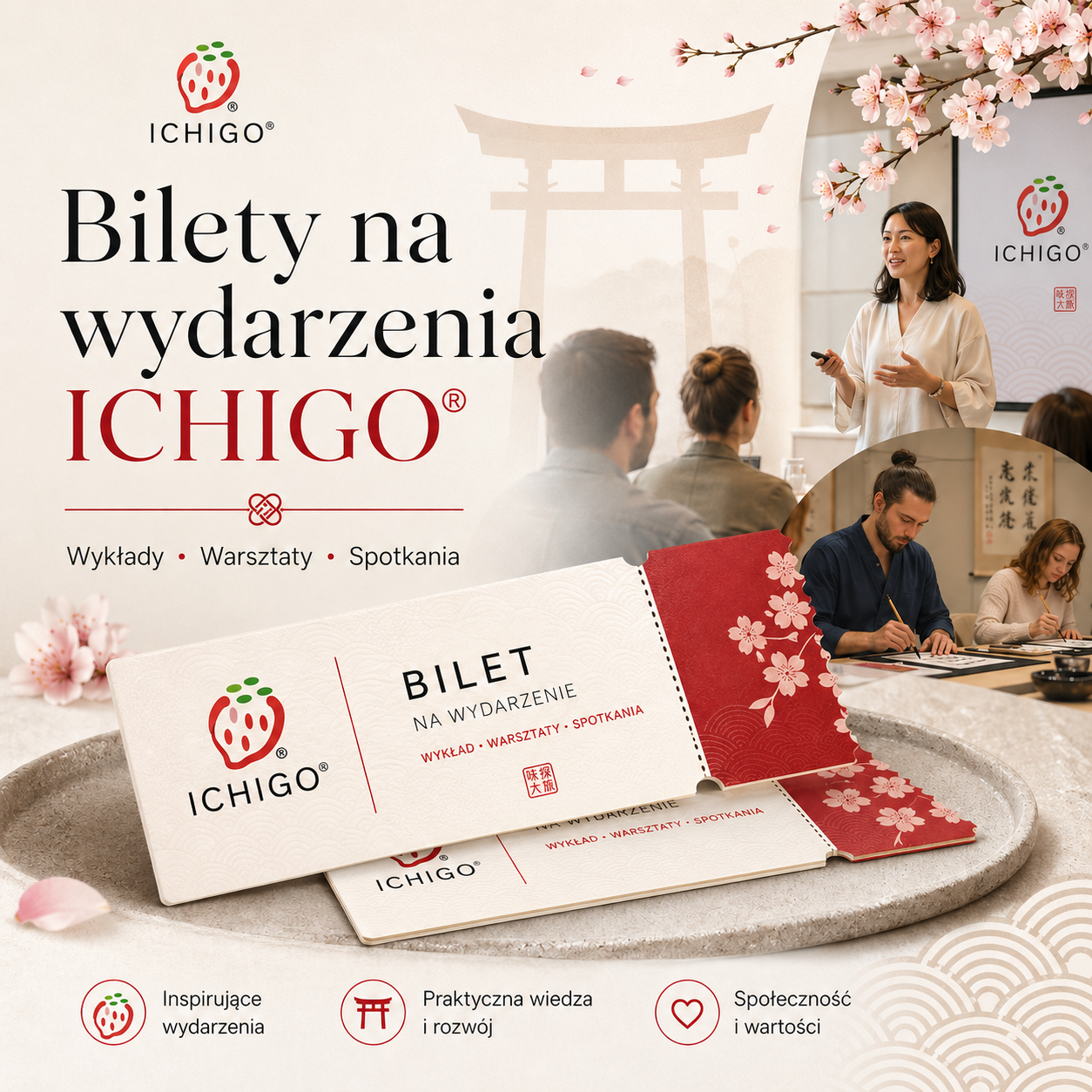 Zapraszamy na warsztaty ICHIGO® w całej Polsce!